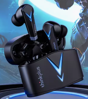 Original Lenovo LP6 TWS Wireless Bluetooth Earphone: Gaming Earbuds with HiFi Music, Noise Cancelling & Dual Mode Headset